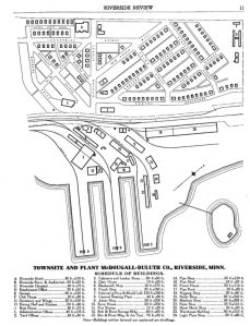 Riverside Map - September 1918